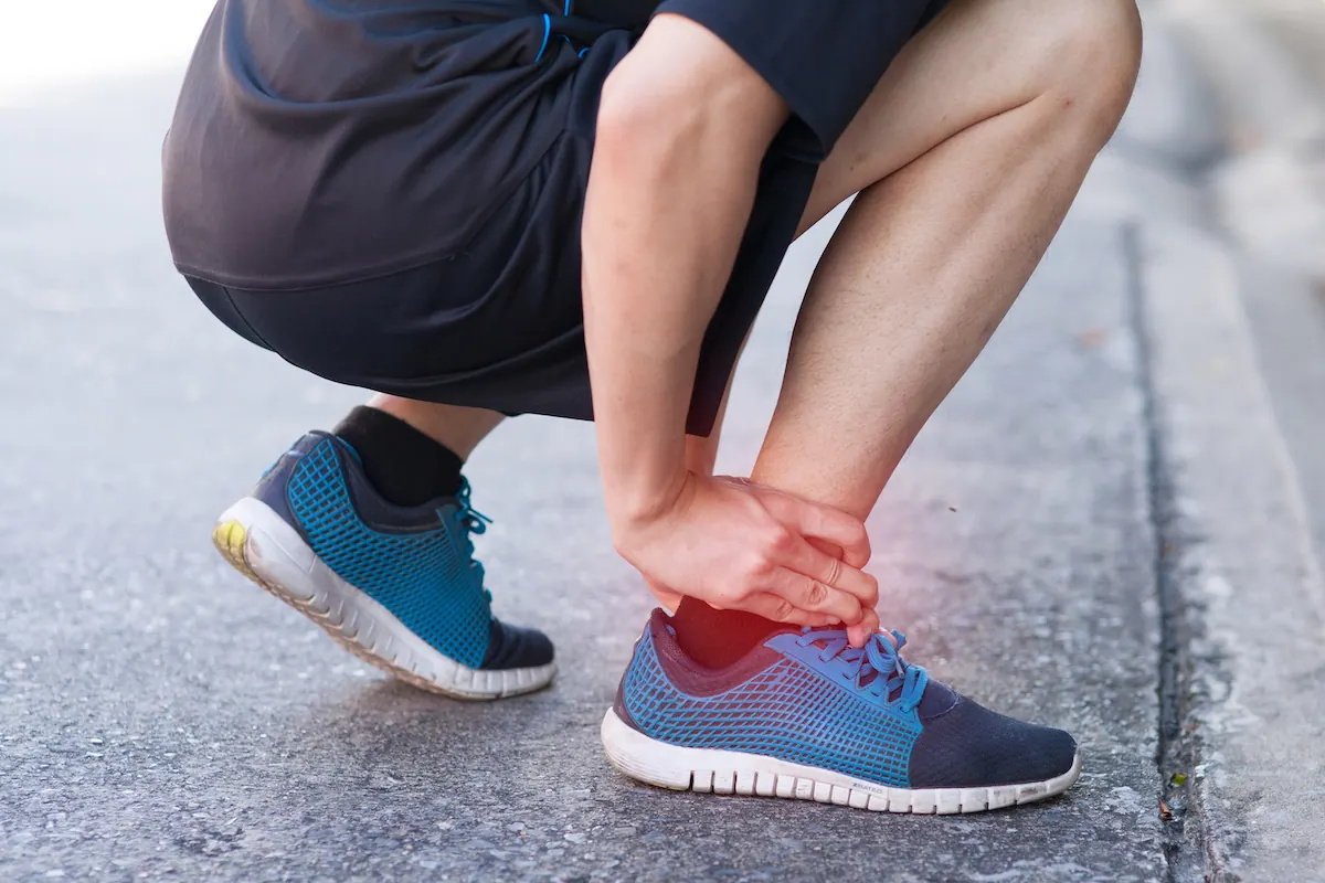 Ankle sprain pain relief