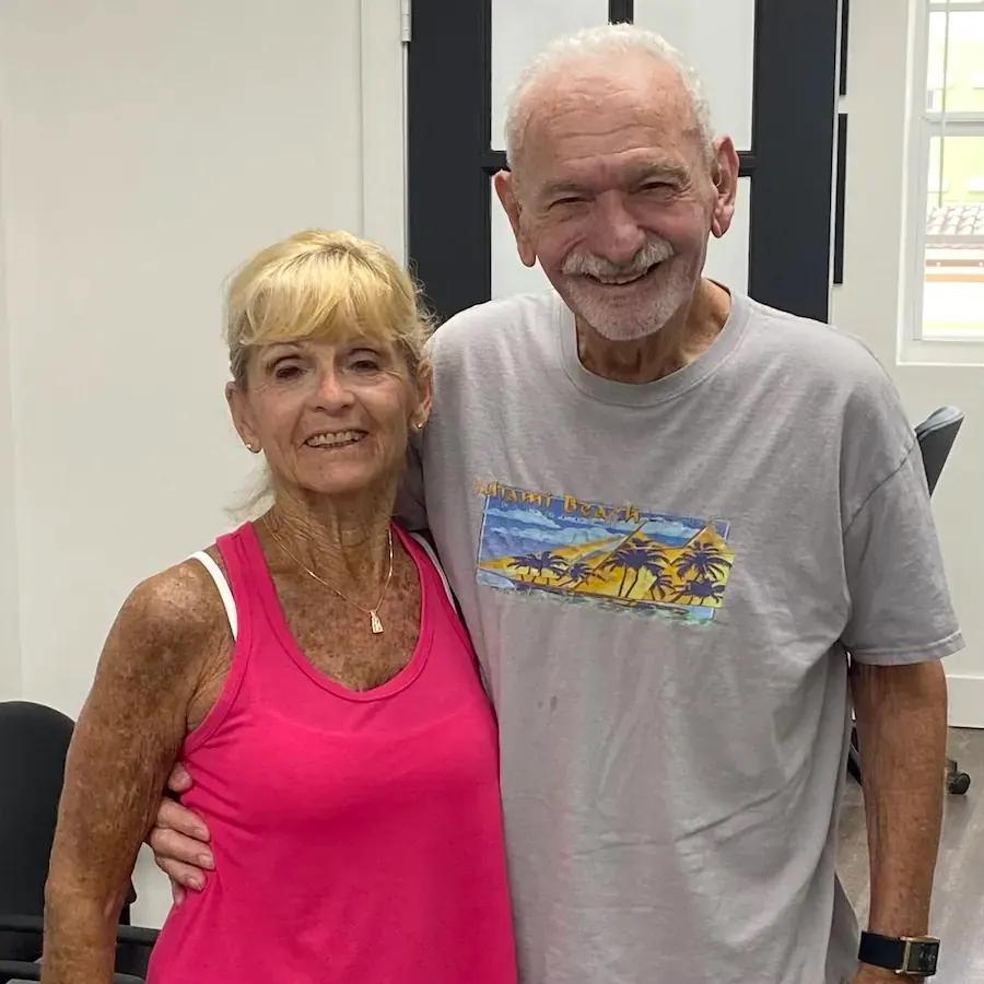 Senior patients at chiropractic office
