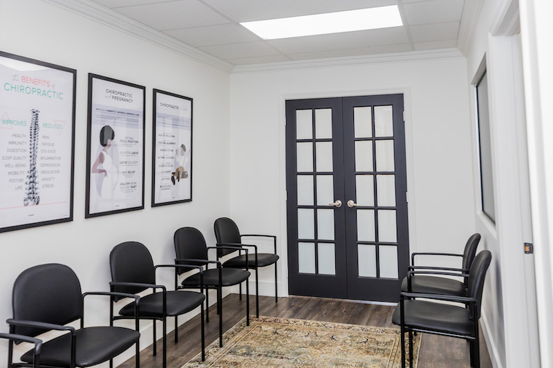 Freedom Family Chiropractic waiting room