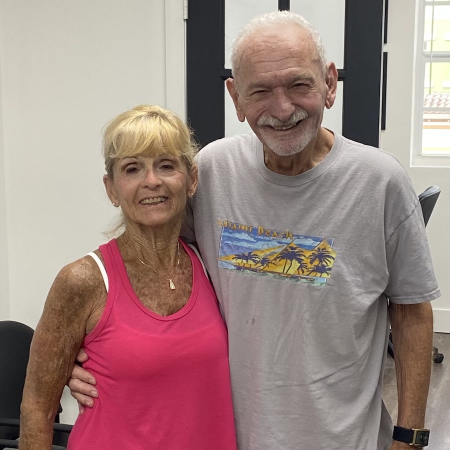 Senior patients at chiropractic office