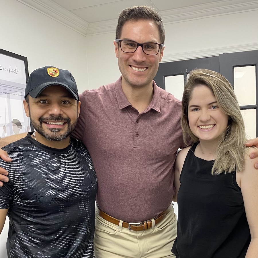 Happy Patients at Chiropractic Office